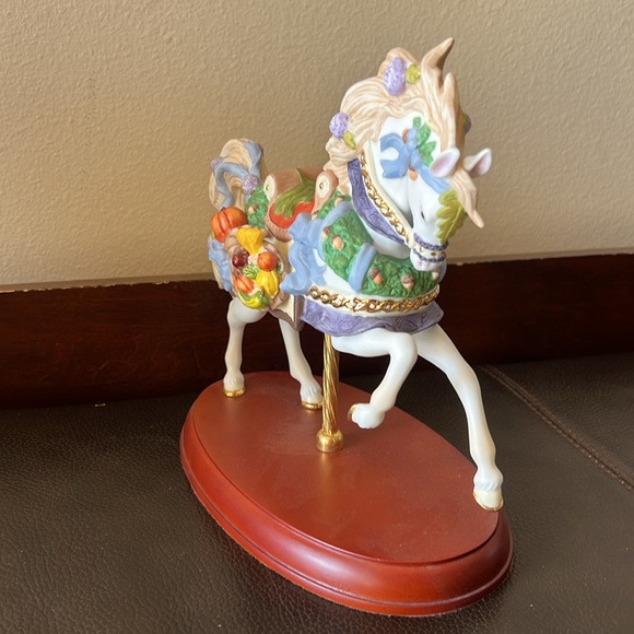 Vtg Lenox Year 2000 Carousel Horse Hand Painted Porcelain Collectible Figurine - Picture 7 of 13